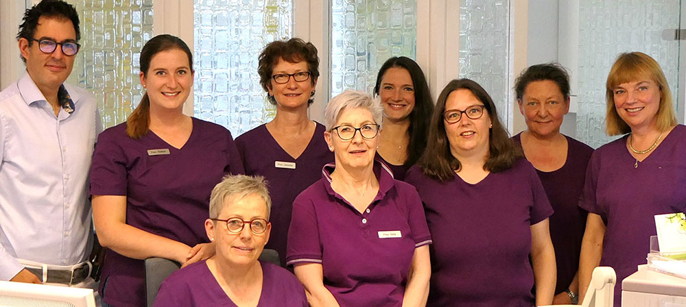 Unser Team Das Team der Gynaekologischen Gemeinschaftspraxis Ebert / Herb